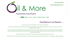 Desktop Screenshot of oilandmore.co.za